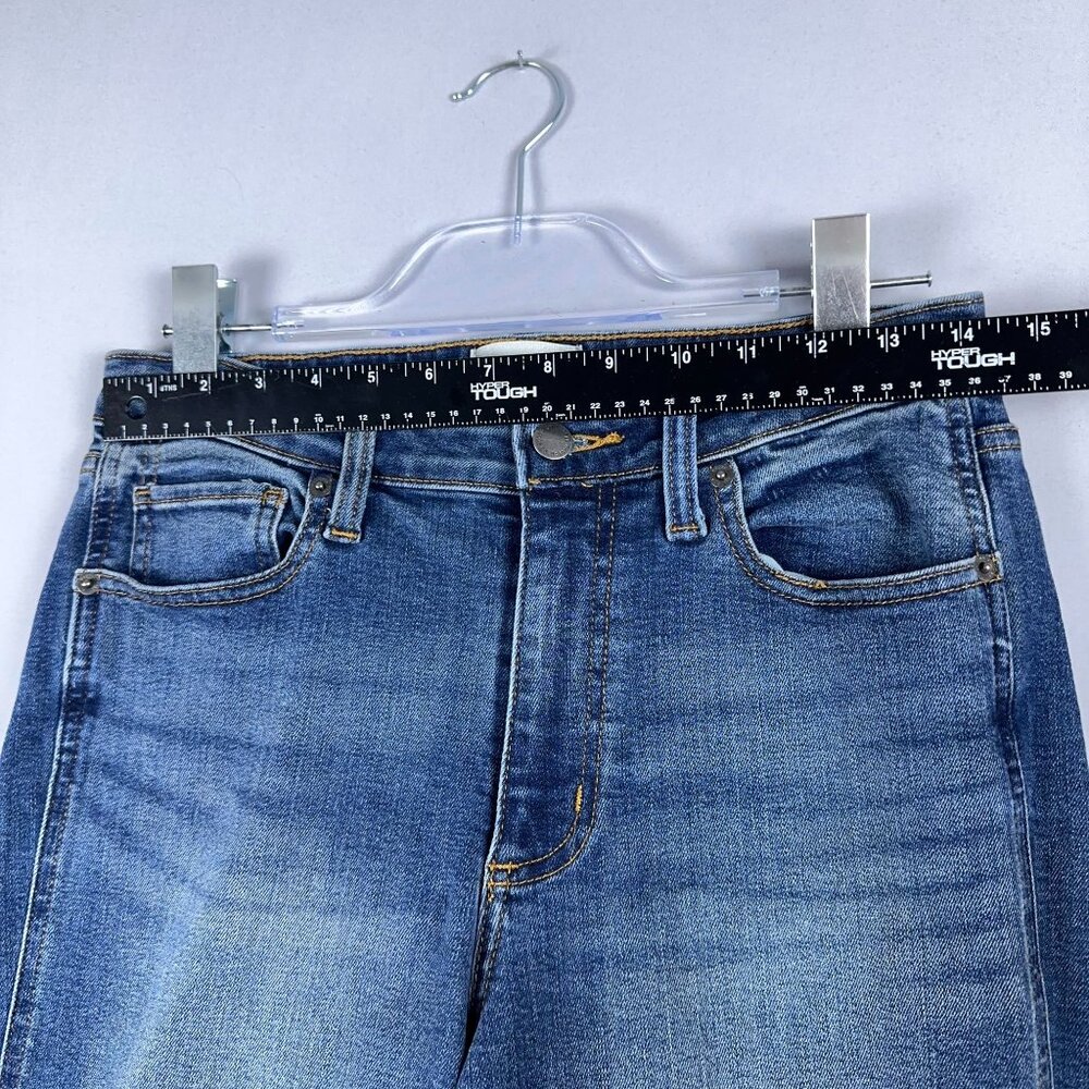 Universal Thread Everyday Straight Jeans Womens Size 10R Mid-Rise Stretch Blue - Picture 4 of 13